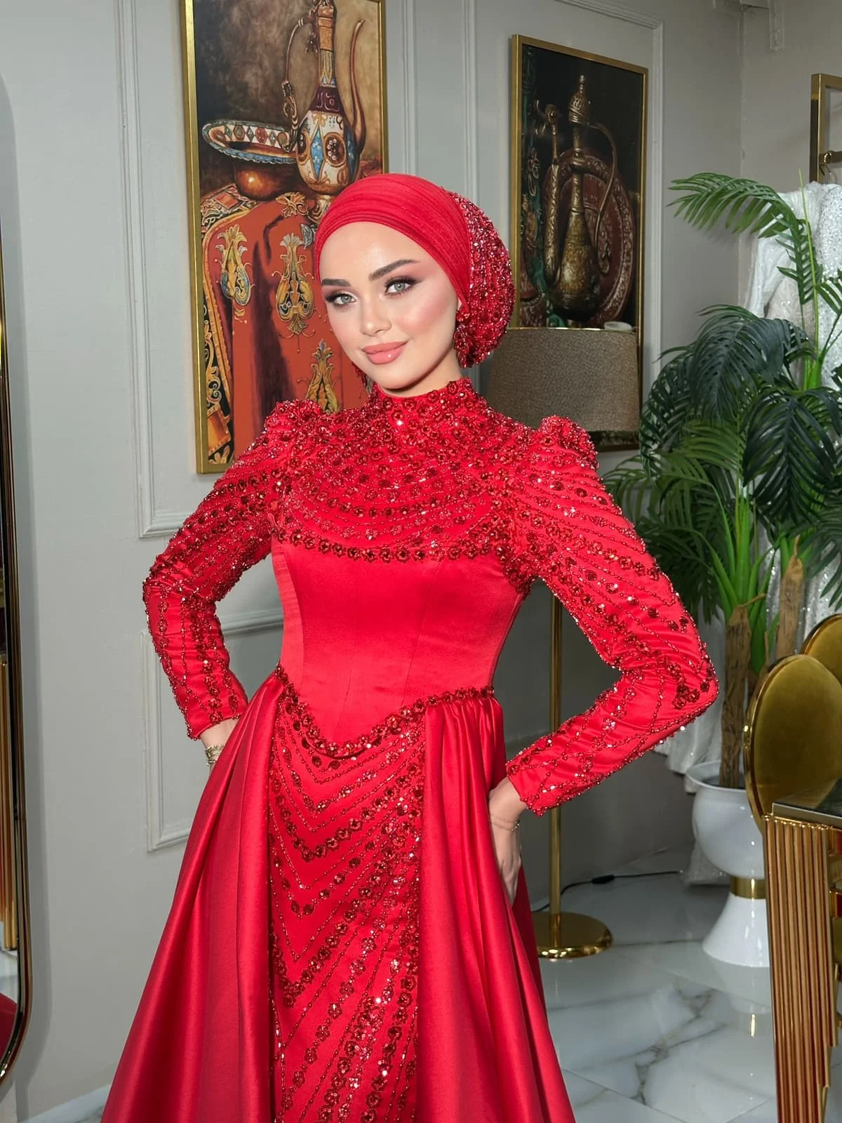 Selma Kırbaş gelinlerimizden bir kare 7